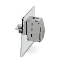 Phoenix Contact 1713243 Doorvoerklem 25 mm Schroeven Grijs 10 stuk(s) - thumbnail