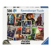 Ravensburger legpuzzel star wars the mandalorian the child, 500st. - thumbnail