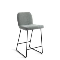 Jesper Home Ikata barkruk H65 Breezy Blue slide black - thumbnail