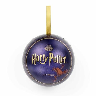 Harry Potter tree ornament with Pin Badge Deck Chocolate Frog