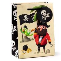 Jolly Rogers Piraten - Cadeautasje Medium - thumbnail