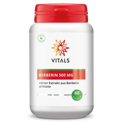 Vitals Berberine 500mg 60 Capsules