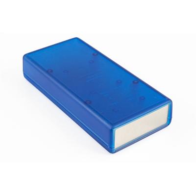 Hammond Electronics 1593YALTBU Handbehuizing 140 x 66 x 28 ABS kunststof, Aluminium Blauw (transparant) 1 stuk(s) Hammond Electronics 1593YALTBU Handbehuizing 140 x 66 x 28 ABS kunststof, Aluminium Blauw (transparant) 1 stuk(s)
