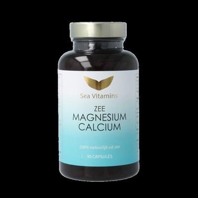 Liever Gezond Magnesium calcium zee 90 Vegetarische capsules