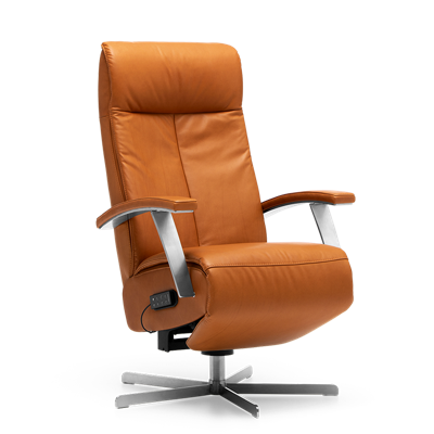 Sta-op Stoel S-100 Bruin Leer Sta-op Stoel S-100 Bruin Leer