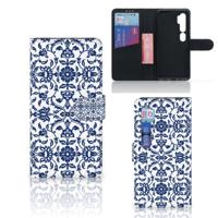 Xiaomi Mi Note 10 Pro Hoesje Flower Blue - thumbnail