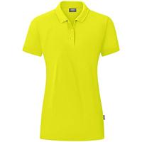 JAKO C6320D Polo Organic Dames - Lime - 34 - thumbnail