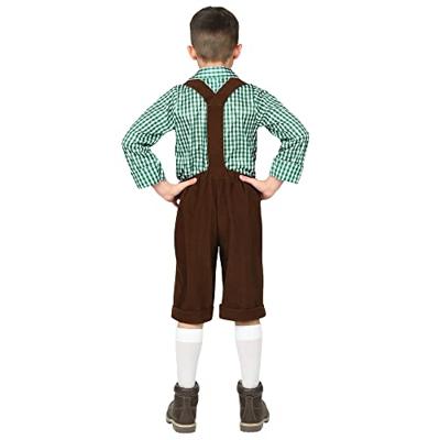 Lederhosen met Blouse kostuum Kind