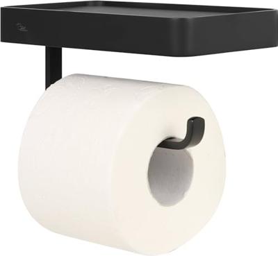 Ben Mykanto toiletrolhouder 18,8x10x9cm mat zwart
