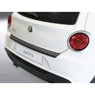 Bumper beschermer passend voor Alfa Romeo Mito 2008- Zwart GRRBP546