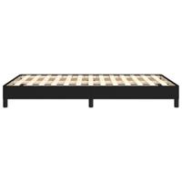 Bedframe stof zwart 120x200 cm - thumbnail