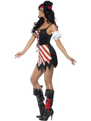 Fever dames piraten verkleedkostuum