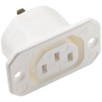 Martin Kaiser 796/ws-WH Apparaatstekker (koud) 796 Bus, inbouw verticaal Totaal aantal polen: 2 + PE 10 A Wit 1 stuk(s) - thumbnail