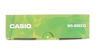 Casio MS-88ECO Bureaurekenmachine Zilver Aantal displayposities: 8 werkt op zonne-energie, werkt op batterijen (b x h x d) 103 x 31 x 145 mm - thumbnail