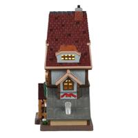 Edward bros. fine woodworking b/o led Kersthuisje LEMAX - Lemax - thumbnail