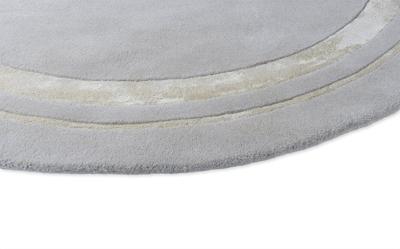 Laura Ashley - Redbrook-Silver Round 81804 - 150 rond Vloerkleed