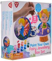 Playgo schilder je eigen sprookjes juwelendoos - 8dlg. - thumbnail