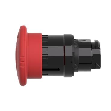 Schneider Electric ZB4BS8447 ZB4BS8447 Vergrendelbaar (Ø) 22 mm Zonder markering Zwart, Rood 1 stuk(s)