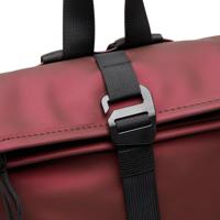 New Rebels Mart Los Angeles Metallic Burgundy 7L Rolltop Rugzak Waterafstotend - thumbnail