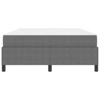 Bedframe Lichtgrijs 140 x 200 cm Katoenen stof - thumbnail