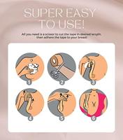 Magic BH Boob tape - Breast tape - Fashion Tape - thumbnail