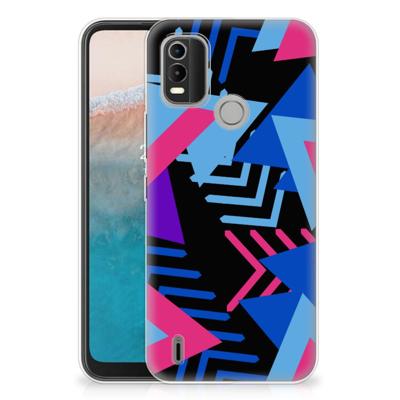 Nokia C21 Plus | TPU Hoesje | Funky Triangle