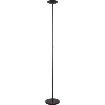 Masterlight Design vloerlampScala zwart Ø 20cm - 1191-81-81