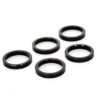 zak balhoofd Spacer 1 inch 5mm zwart (5) - thumbnail
