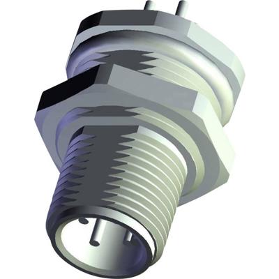 TE Connectivity T4140412051-000 Sensor/actuator inbouwconnector M12 Aantal polen (sensoren): 5 Stekker, inbouw 1 stuk(s)