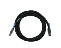 QNAP CAB-SAS30M-8644 3m Zwart Serial Attached SCSI (SAS)-kabel - thumbnail