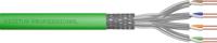 Digitus DK-1843-VH-1 Netwerkkabel CAT 8.1 S/FTP 4 x 2 x 0.32 mm² Groen 100 m - thumbnail