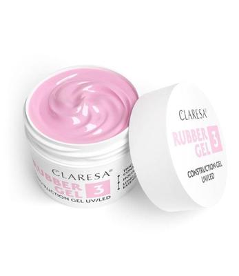 Claresa rubber gel 3 cool pink 45gr.