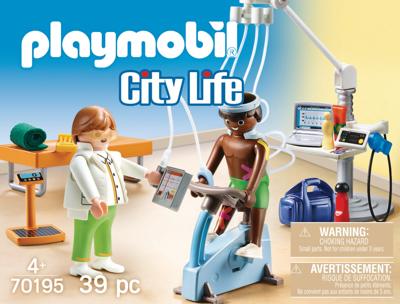 Playmobil city life praktijk fysiotherapeut