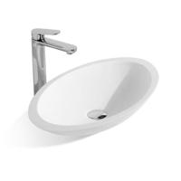 Opzetfontein Wiesbaden Solid Surface Rond 59x35x11 cm - thumbnail
