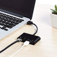 Vivanco USB 3.0 adapter [4 x RJ45-aansluiting, USB 3.0 bus type A - 1 x USB 3.1 stekker A?] 39638 - thumbnail