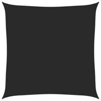 VidaXL Zonnezeil 160 g/m² 4,5x4,5 m hdpe zwart - thumbnail