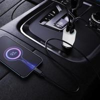 Skross Dual Car Charger 20W PD dual Car Charger 20 W PD Stroombelasting (max.): 3.00 A 12 V naar 5 V, 12/24 V, 24 V naar 5 V - thumbnail