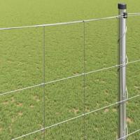 Weidehekwerk Zilver 25 x 1.6 m Gegalvaniseerd staal - thumbnail