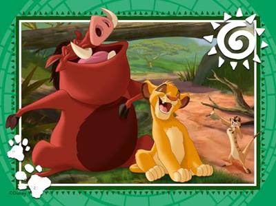 Ravensburger legpuzzel disney lion king - 4 puzzels - thumbnail