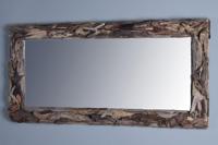 Spiegel sloophout 160x80 cm. - thumbnail