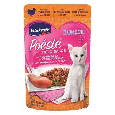 Vitakraft Poésie Délice Junior kalkoen in saus 85g
