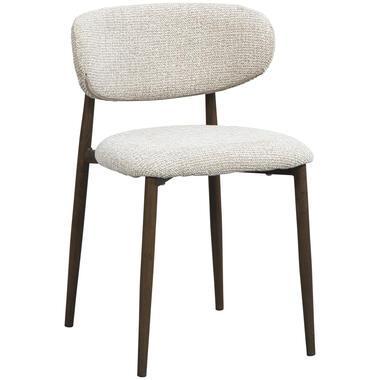 Eetkamerstoel Tibor - beige - Leen Bakker