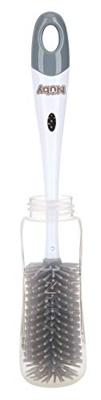 Nuby Silicone Flessenborstel met Houder