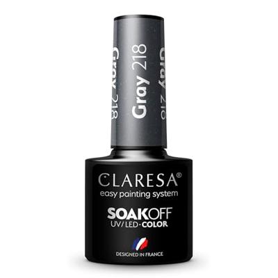 Claresa uv/led gellak 5ml gray 218 quiet forest