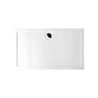 Douchebak Gegoten Marmer Sapho Karia 120x70x4 cm Rechthoek Wit - thumbnail