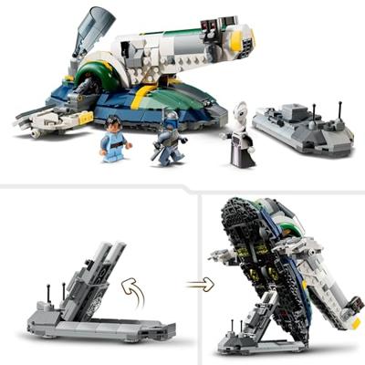 LEGO star wars 75433 jango fetts ruimteschip - thumbnail