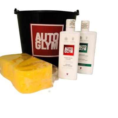 Autoglym schoonmaakset actiepakket 4 delig Autoglym schoonmaakset actiepakket 4 delig
