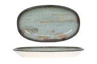 Bonna Serveerschaal - Madera - Porselein - 24x14 cm - set van 2 - thumbnail