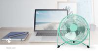 Nedis Miniventilator - 15 cm (Kleur: turquoise) - thumbnail