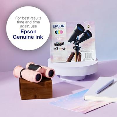 Epson Inktcartridge T02V6, 502 Origineel Combipack Zwart, Cyaan, Magenta, Geel C13T02V64010